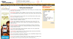 Desktop Screenshot of online.unitconverterpro.com